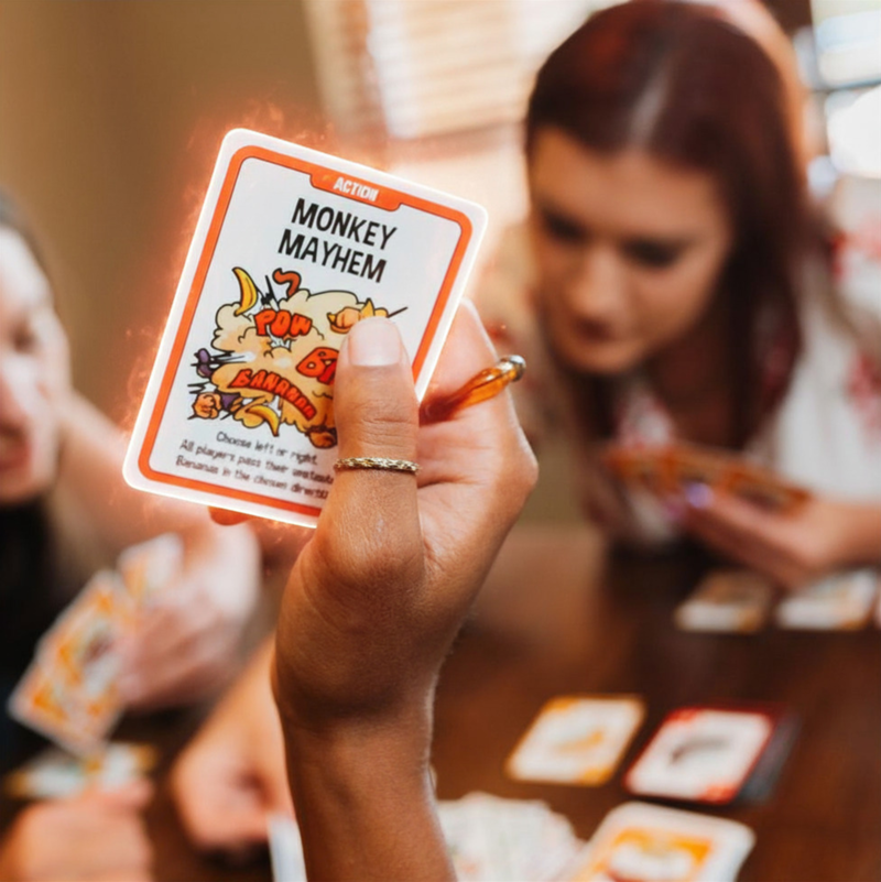 Flip the table on your rival monkeys